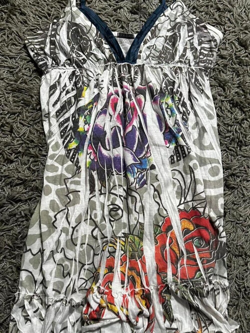 Y2K Fairy Grunge Mini Dress Size L Measures Size S